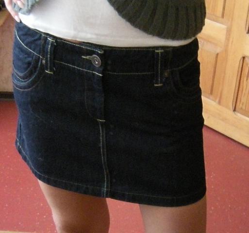 Daiktas Tamsaus džinso sijonukas