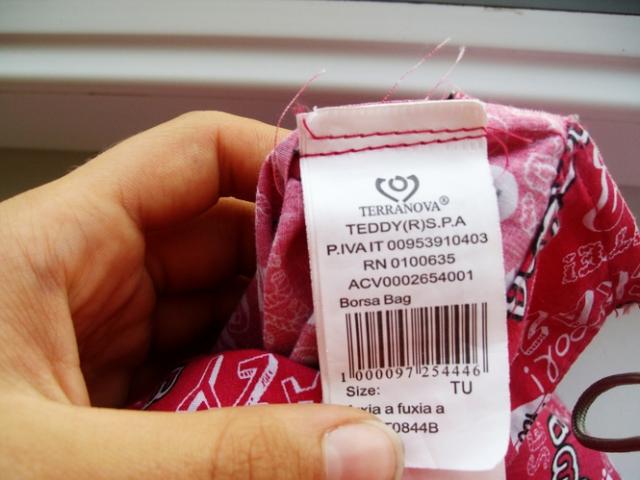 Daiktas Rožinis terranovos rankinukas-maišiukas 