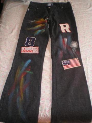 Daiktas Įdomūs džinsai