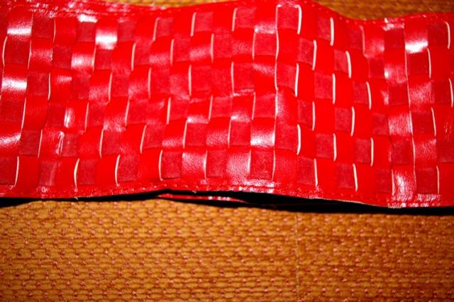 Daiktas Raudonas iš gabaliukų diržas 