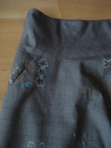 Daiktas monton zieminis siuvinetas sijonas