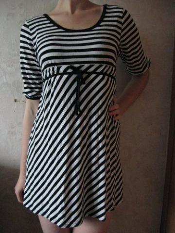 Daiktas Dryžuota medvilninė tunika, S-M