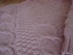 Daiktas rausvas vilnonis vintage megztukas megztini