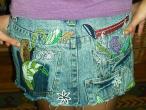 Daiktas Įdomus džinsinis sijonukas