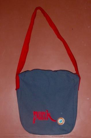 Daiktas punk tašė su ženkliuku