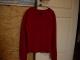Daiktas raudonas megztinis