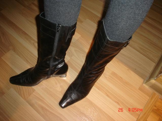 Daiktas Natūralios odos žieminiai batai su kailiu viduje