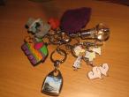 Daiktas Įvairūs raktų pakabukai.;D