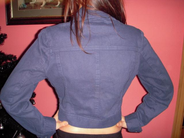 Daiktas Trumpas mėlynas švarkelis