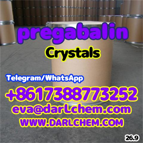Daiktas 99% Stronger pregabalin crystals powder 148553-50-8 Free Acid Sulphate