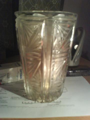 Daiktas kristoline vaza