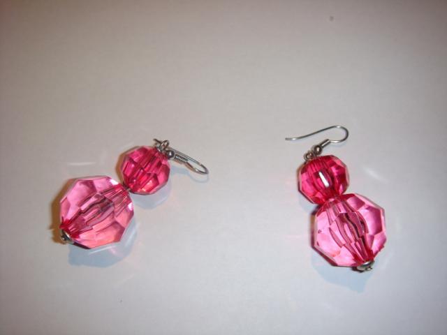 Daiktas Roziniai auskarai''Kokai''