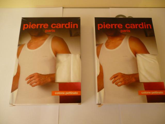 Daiktas rez Nauji originalūs Pierre Cardin vyriški apatiniai marškinėliai