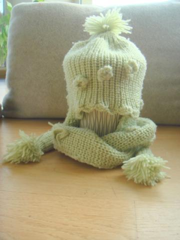 Daiktas Įdomi kepurė+šalikas