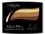 Daiktas L'oreal Quad Pro šešėlių paletė rudoms akims