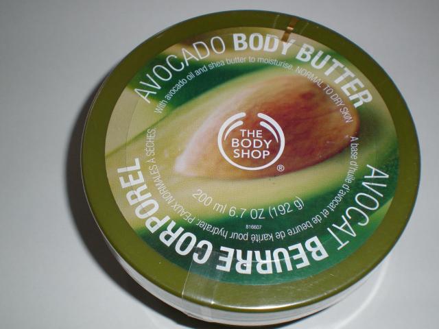 Daiktas The Body shop body butter Avocado (kūno sviestas) 200ml