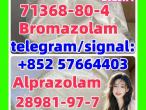 Daiktas bromazolam 71368-80-4 Benzodiazepines    alprazolam 28981-97-7 