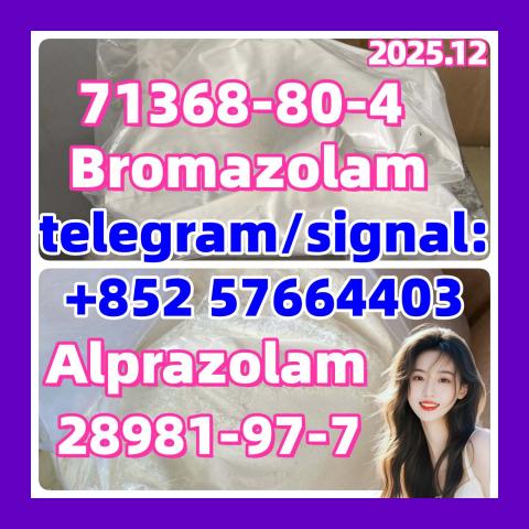 Daiktas Bromazolam (cas 71368-80-4) alprazolam 28981-97-7 红谷滩