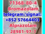 Daiktas alprazolam 28981-97-7  bromazolam 71368-80-4 Benzodiazepines  