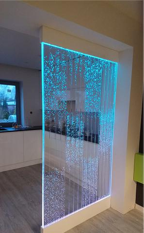 Daiktas Burbulų siena vandens sienelė gydantis grožis