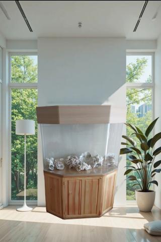 Daiktas Akvariumas akrilinis  400l, jav, naujas