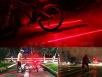 Daiktas Laser galinis dviračio žibintas