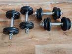 Daiktas 4 hanteliai x 10.324kg už puse kainos