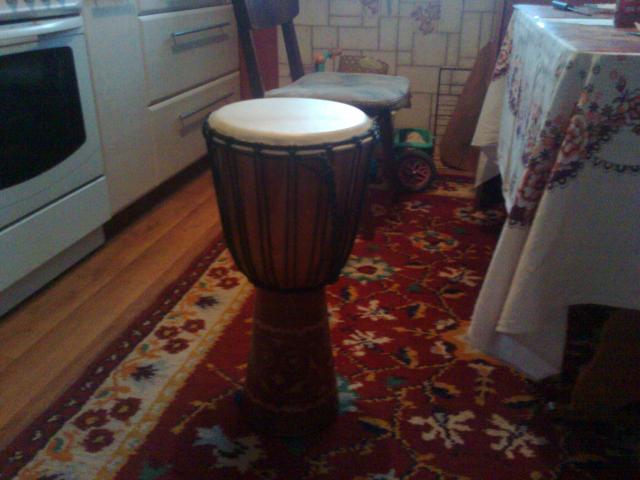 Daiktas Djembe Ranku darbo Afrikietiskas bugnas
