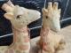 Dvi porinės keramikinės statulėlės Žirafos.  Kaunas - parduoda, keičia (2)