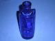 ,,Keistas" tamsiai melsvos spalvos (kobalto) butelis Kėdainiai - parduoda, keičia (3)