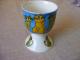 Dailus porcelianinis puodelis kiaušiniui su katinais Klaipėda - parduoda, keičia (1)