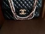Daiktas chanel prabangi juoda rankine
