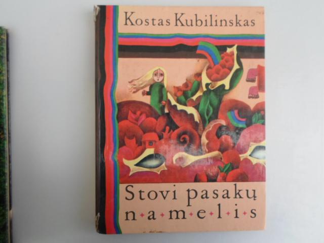 Daiktas Stovi pasakų namelis Eiliuotos pasakos Kostas Kubilinskas