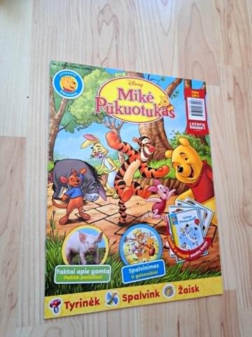 Daiktas žurnalas Mikė Pūkuotukas 1€
