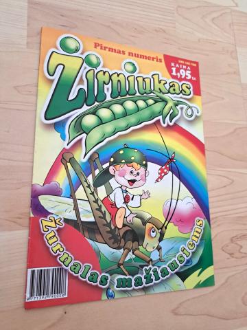 Daiktas žurnalas mažiausiems Žirniukas 1€