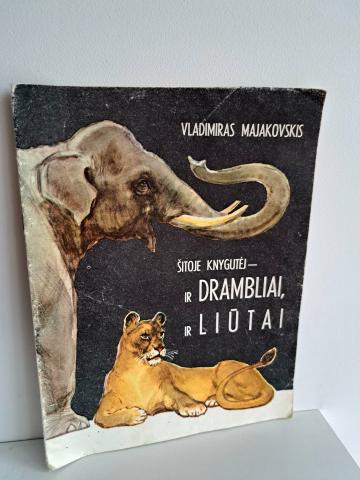 Daiktas Šitoje knygutėj - ir drambliai, ir liūtai 1,50€