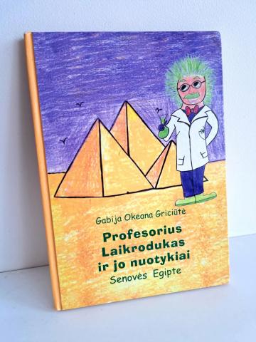 Daiktas Profesorius Laikrodukas ir jo nuotykiai Senovės Egipte 2,50€