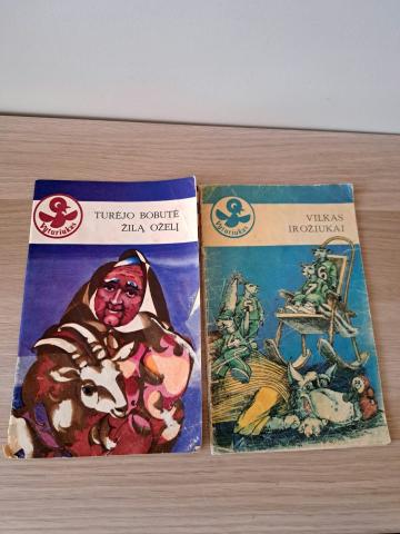 Daiktas Turėjo bobutė žilą oželį. Vilkas ir ožiukai 1€