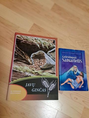 Daiktas Javų ginčas. Gailestingasis samarietis 2€