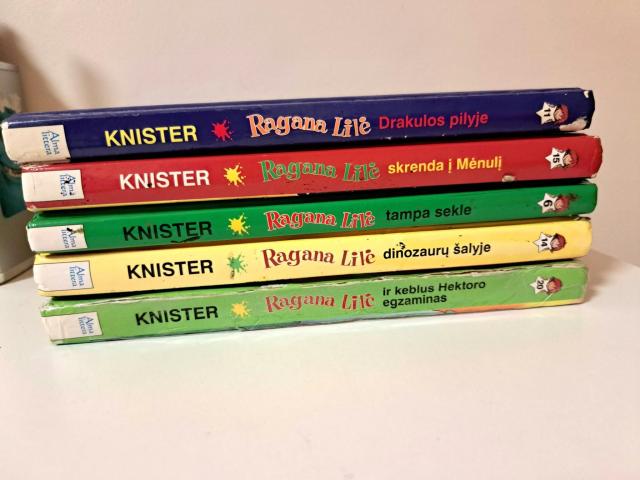 Daiktas Ragana Lilė knygų rinkinys 10€