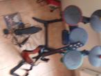 Daiktas Sony blaystation ps2 bugnu komplektas gitara mikrofonas guitar hero 5 CD