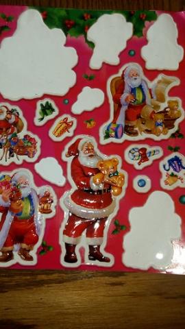 Daiktas kalėdiniai lipdukai