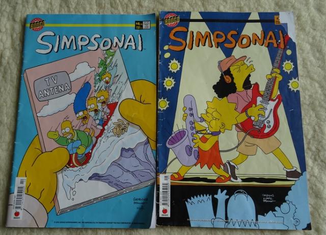 Daiktas Simpsonai. Žurnalai vaikams