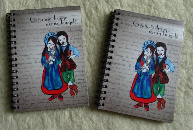 Daiktas Geriausio draugo užrašų knygelė