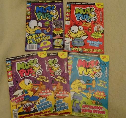 Daiktas Musė pusė žurnaliukai - dovanoju prie mainų