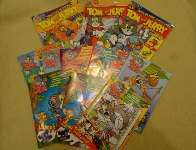Daiktas Tom and Jerry žurnalai