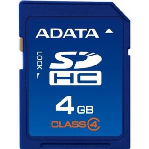 Daiktas ADATA 4 GB SDHC atmines kortele
