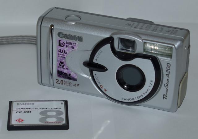 Daiktas Canon power shot A200