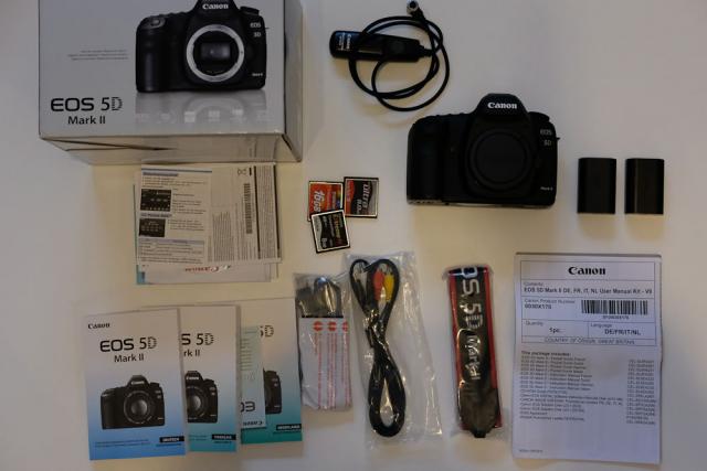 Daiktas canon 5d mark ii kit