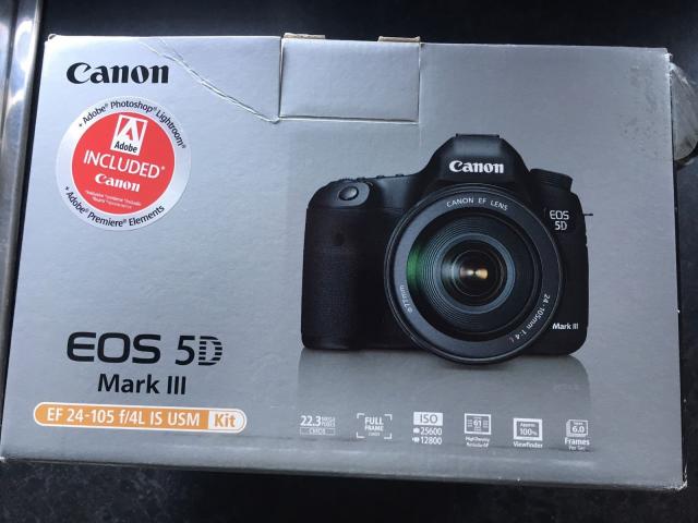 Daiktas canon 5d mark iii kit